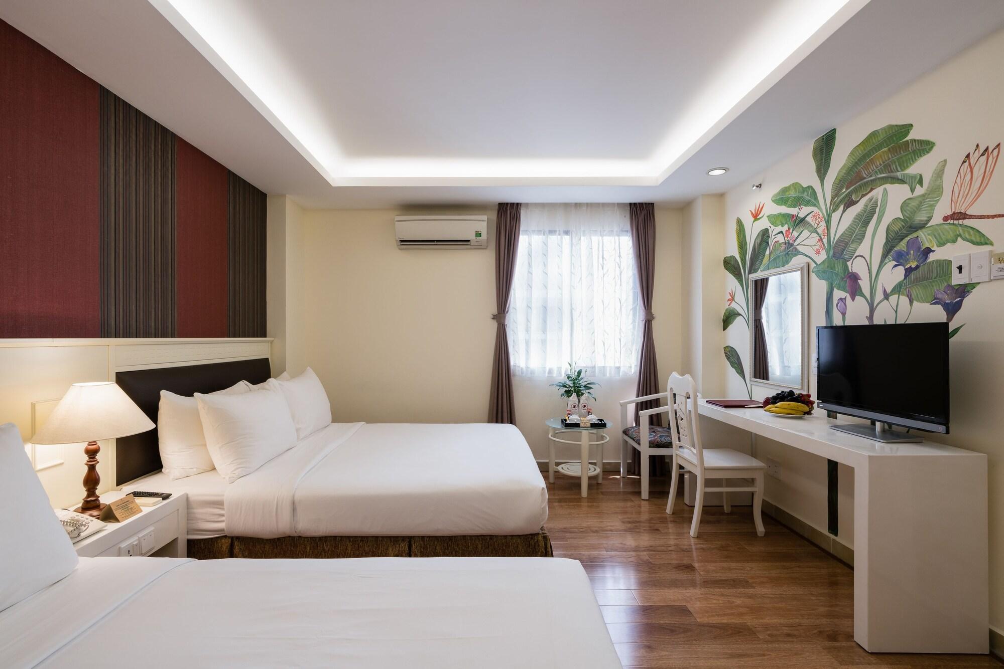 Asian Ruby Center Point Hotel & Spa Ho Chi Minh-staden Exteriör bild