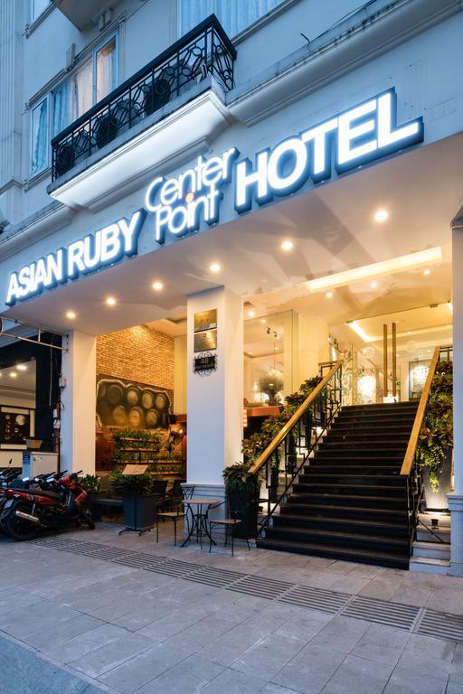 Asian Ruby Center Point Hotel & Spa Ho Chi Minh-staden Exteriör bild
